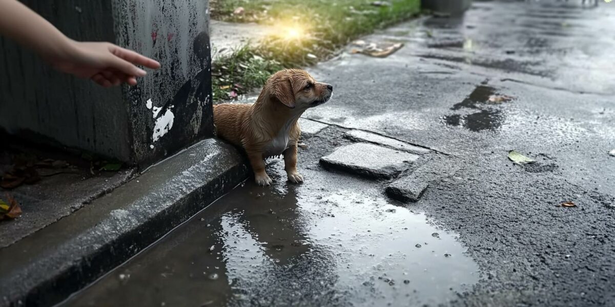 The Unbelievable Twist That Saved a Puppy From a Rainy Fate