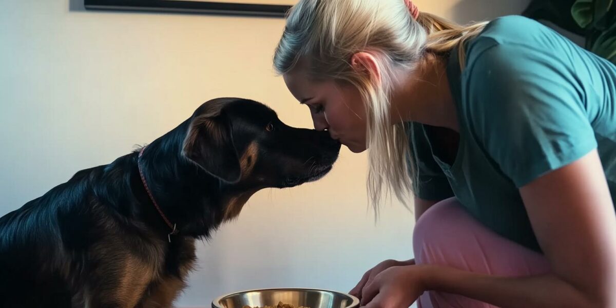 This Dog's Dinner Ritual Will Melt Your Heart and Make You Believe in Love