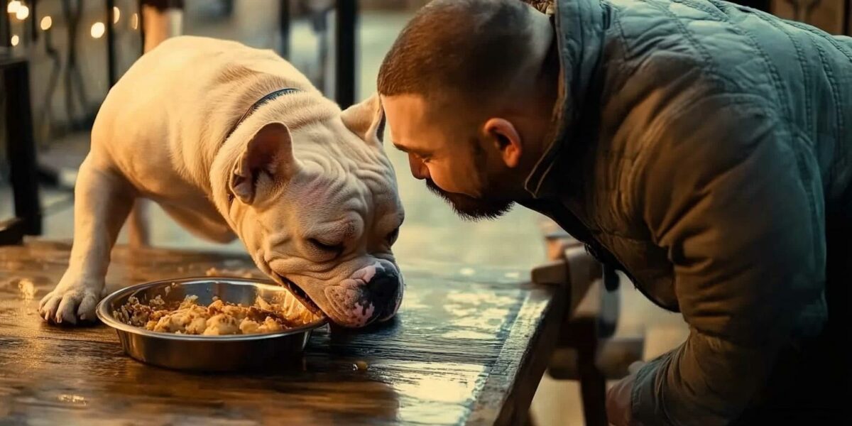 This Pup’s Unexpected Mealtime Distraction Will Melt Your Heart!