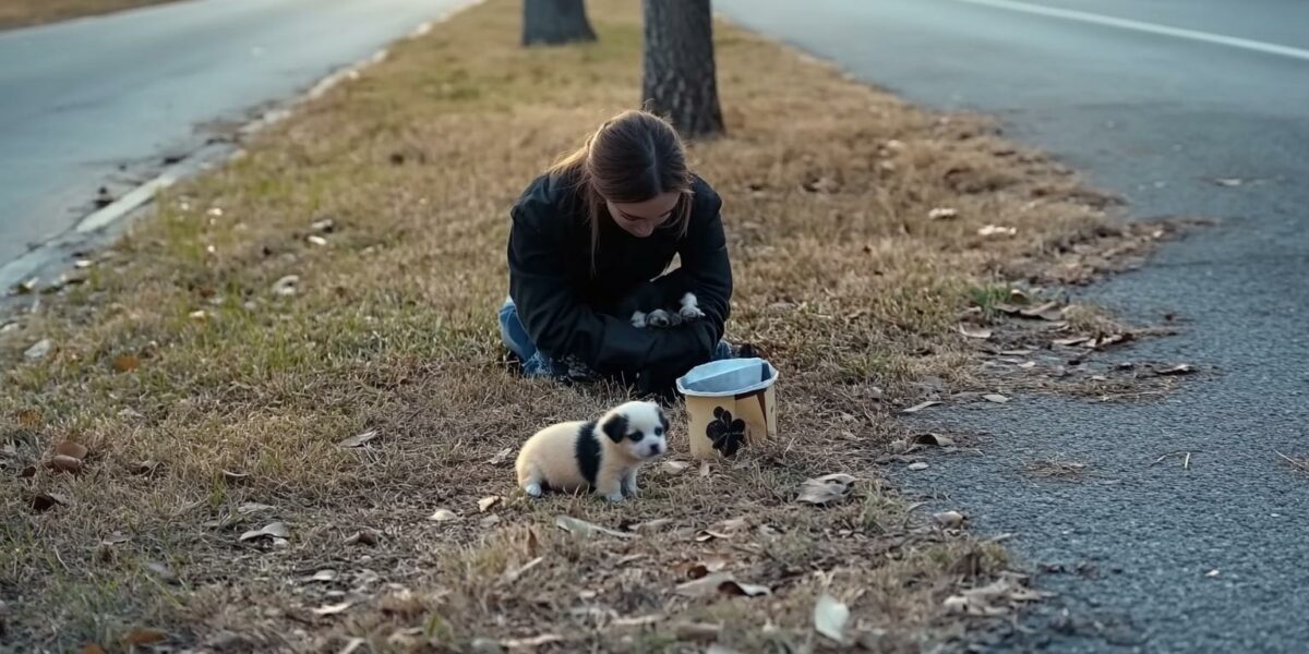 Unbelievable Discovery: Woman Stumbles Upon Abandoned Puppies Fighting for Survival