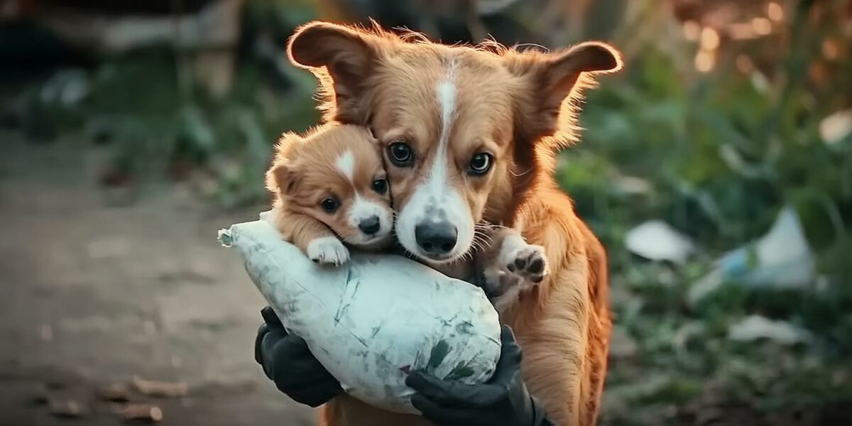 Witness the Unbreakable Bond of a Desperate Mother Dog's Plea