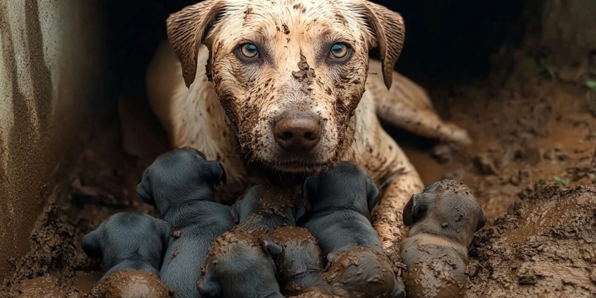 Rescued From the Mud: The Heart-Tugging Tale of a Mother's Unyielding Love